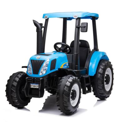 China Ride On Toy 24v 4wheel Kids Ride On Cars Holland T7 License New Electric Tractor For Big Kids To Ride for sale