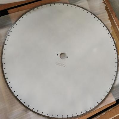 China Fast cutting and long life Diamond Laser Welded Saw Blade for cutting the pre-stressed concrete slab for sale