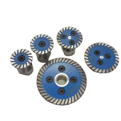 China Cutting and Carving Stone Hot Sale 50mm Diamond Sintered Turbo Saw Blades for Cutting Stone for sale