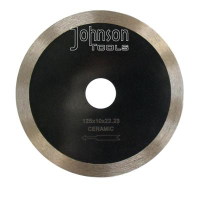 China Hot Sale Ceramic 125 Mm Sintered Blade For Tile Saw Blade Porcelain Cutting Blade for sale