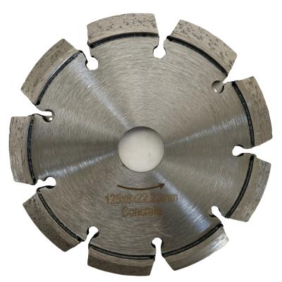 China 125mm Concrete Laser Welded Concrete Slot Hunter Diamond Tuck Point Saw Blades for sale