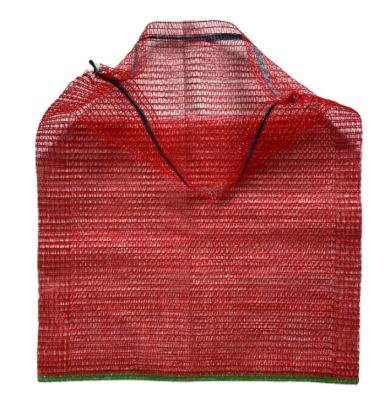 China Agriculture Customized Plastic Mesh Net Keep Bag Raschel Net Bag For Vegetable And Fruit Packing Bag for sale