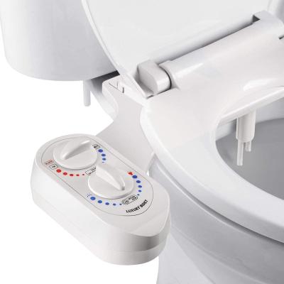 China Modern Hot and Cold Water Dual Bidet Spout Toilet Bidet Self Cleaning Spout for sale