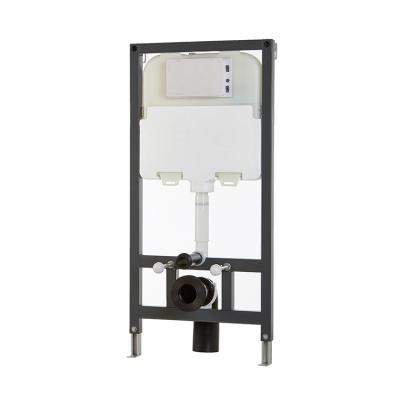 China Dual-Flow Air Slim Pneumatic Push Concealed Cistern In The Wall Toilet Cistern for sale