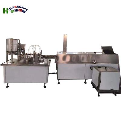 China High Efficiency Automatic Food Chemicals Filling Machine Liquid Tank Cleaning Detergent Production Line for sale