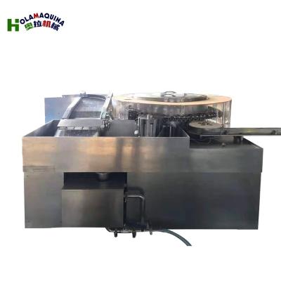 China Automatic Food Production Line Small Polish Vial Cosmetic /Nail Filling Capping Machine for sale