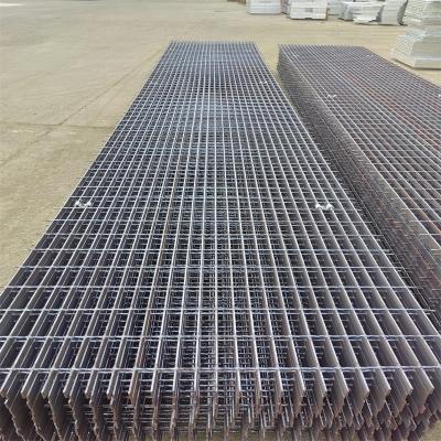 China Industry Stock Industrial Galvanized Untreated Open End Strip Serrated Black Steel Bar Grating for sale