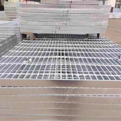 China Modern Hot Dipped Galvanized Steel Walkway Grating Steps / Steel Grating Price Grating Platform for sale