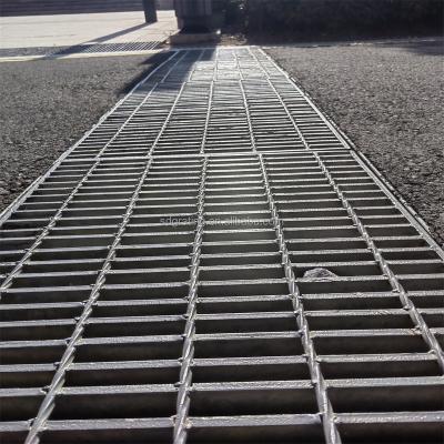 China Industrial Building Material Ditch Galvanized Steel Grating For Drainage Ditch for sale