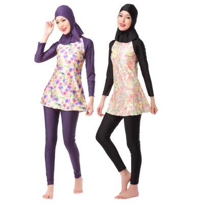 China Factory Price Islamic Muslim Swimwear Soft Anti-UV Women Muslim Swimwear for sale