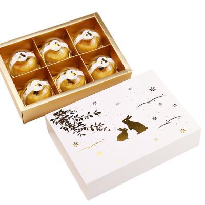 China Hot Sale Recyclable Gold Foil Stamping Chocolate Box Beauty Drawer Gift Box Recycled Sweet Boxes for sale