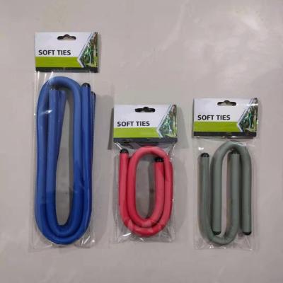 China EVA/Metal/ABS Rubber Reusable Soft Twist Tie Factory Support Ties for sale