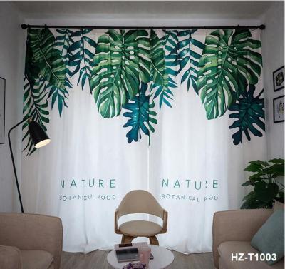 China Decoration + Light Shading New Style Modern Printing Full Curtain Various Factory Design for sale