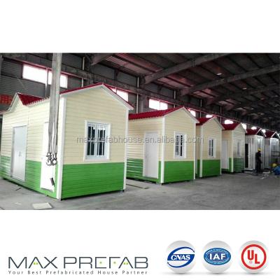 China Hotel Model A Vietnam Prefab Flat Pack Container House With 1 Open Room for sale