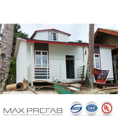 China 2 Bedroom Beach House KH5674 Low Cost Kit Portable Homes Prefab Container House Kits for sale