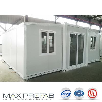 China Luxury Portable Folding Site Office 20ft Expandable Expandable Container Ready Made Living House 40ft for sale