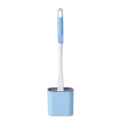 China A Modern Wall Mounted Compact U Shaped Cable Toilet Brush and Holder Cleaner Set for sale