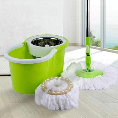 China Expandable household labor-saving new minimalistic design long handle handle cleaning flat broom and bucket set for sale