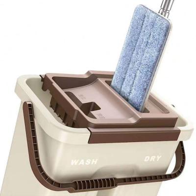 China High Efficiency Simple Functional Minimalist Sleek Clean Water 360 Dry Wet Mopping Mop for sale