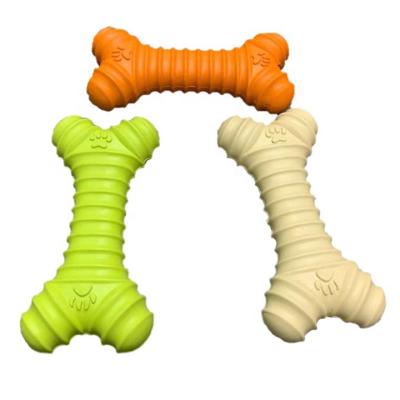 China Viable Rubber Dog Toys Bone Maker Eco Friendly U-PETS Dog Chew Toys for sale