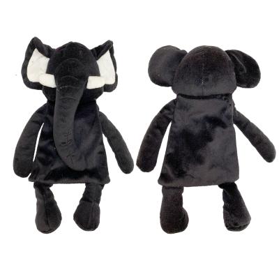 China U-PETS Elephant Shape Stuffed Plush Dog Toy Cheap Sustainable Unstuffed Toy Interactive for sale