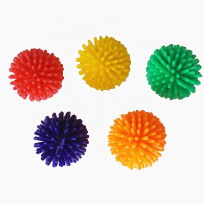 China Hot Selling Viable Factory Price TPR Ball With Soft Throns Interactive Pet Cat Toys for sale