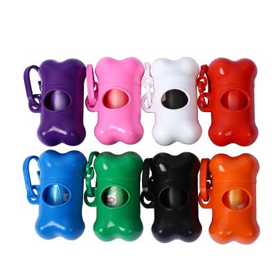 China Factory Direct Supply Viable U-PETS Plastic Poop Bag Dispenser For Dogs Dog Waste Bag Dispenser Set for sale