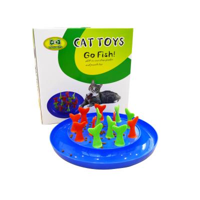 China Sustainable Manufacturer Custom Cat Toys Interactive Jigsaw Puzzle Toy for sale