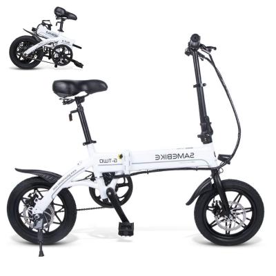 China China Factory 36V Wholesale Aluminum Alloy Big Folding Ebike 2021 Folding Electric Bicycle Tube Frame for sale