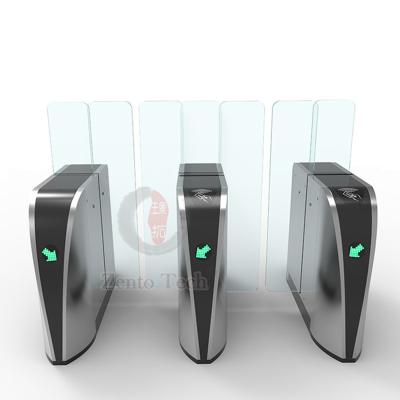 China 316SS automatische Glijdende Turnstile de Poortingang van de Klepbarrière Tweerichtings Te koop