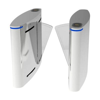 China 250mm Telescopic Flap Barrier Turnstile Bidirectional Baffle Gate Turnstile for sale