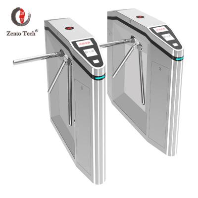 China Width 600mm Tripod Turnstile Gate Supermarket Ticket Turnstiles AC 220V for sale