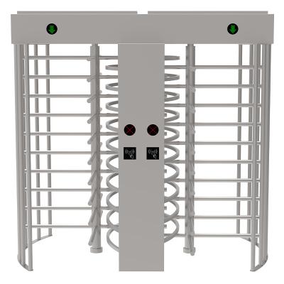 China 304 Stainless Steel Construction Site Full Height Turnstiles 40 Persons/Min for sale