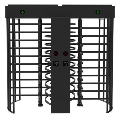 China Dubbel - Turnstile van de kanaal Volledige Hoogte Volledige Hoogteturnstile 120 Graad Te koop