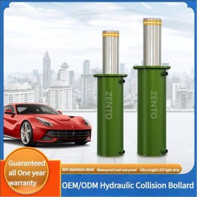 Китай Fully Automatic Hydraulic Bollard Electric Remote Control Community Anti-Collision Isolation Pile Warning Bollard Pile Roadblock продается