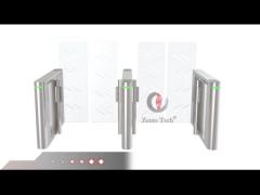 High End Halls Speed Lane Gate Turnstile Full Automatic Rfid