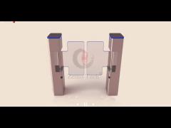 Supermarket Swing Gate Barrier Turnstile Entrance RFID Card Access Control Sytsem