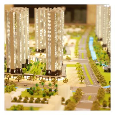 China 3D Printing CNC Machining Laser Cutting Real Estate Simulation Model For Sale Materials For Information Models Architectural Construction Model Making for sale