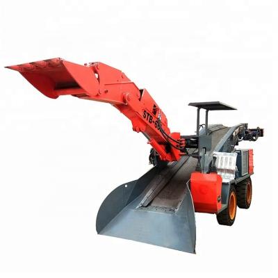 China Hydraulic mining loader Scraper tunnel loader machine underground coal diesel ELECTRIC diesel mucking loader for sale