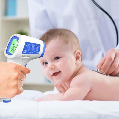 China Plastic Males Non Contact Infrared Digital Body Forehead Thermometer Baby Measuring Temperature Portable Gun for sale