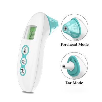 China China Forehead Electronic Digital Forehead Fever Scanning Thermometer for Baby and Adults Ear and Forehead Temperature for sale