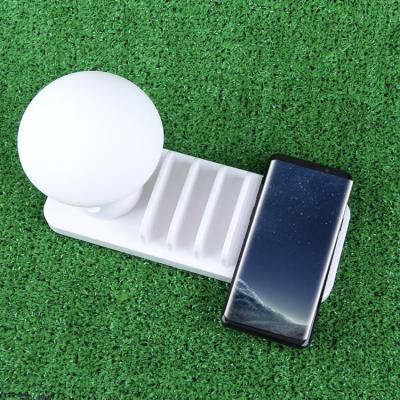 China With Lamp 10W 5V 2A Smart Portable Wholesale Cell Phone 3 In 1 Qi Mushroom Radio Fast Charger Station for sale