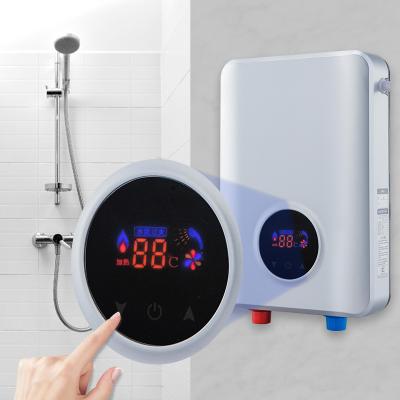 China Digital Display Instant Electric Automatic Inverter Water Heater Hotel Water Heater Intelligent Instant Electric Water Heaters for sale