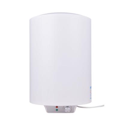 China Hotel Bathroom Electric Water Heater Mechanically Controlled Stainless Steel Tank Temperature Interior LED Display for sale