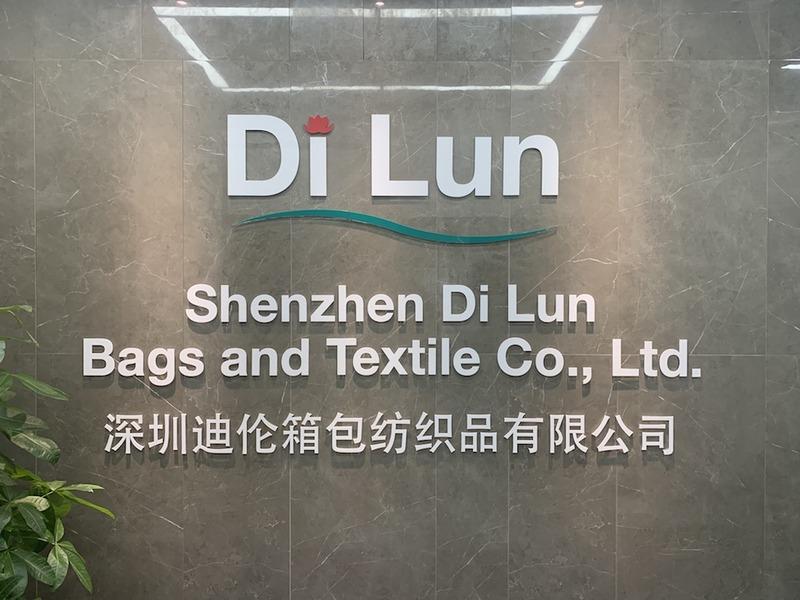 Verified China supplier - Shenzhen Di Lun Bags And Textile Co., Ltd.