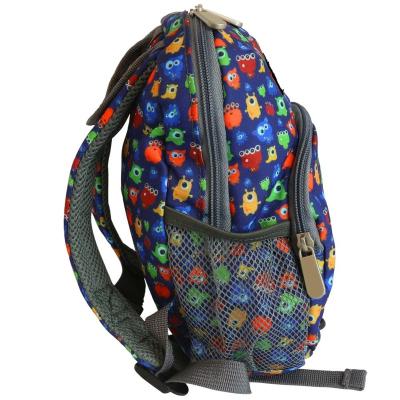 China With Detachable Leash Monster Toddler Size Cute Alien Backpack With Safety Harness And Lanyard Leash for sale