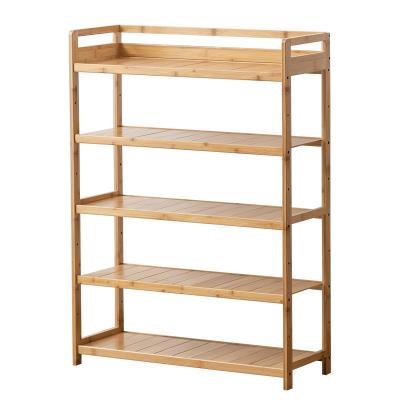 China Easy Disassembly To Install Living Room Bedroom Hallway Shoe Rack Assembly Modern Wooden Multi-Layer Household Economical Storage Rack for sale