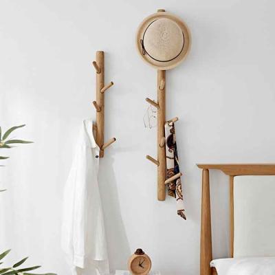 China Behind Doors/On Walls Rotary Shaft For Hat Bag Scarf Clothes Hallway Modern Bedroom Hat Style Branch Tree Wall Mount Wall Mount Coat Rack Modern Hallway Bedroom for sale