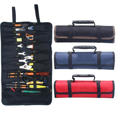 China New Type Multifunctional Daily Used Portable Insert Bag Home Appliance Repair Canvas Storage Tool Bag Coil Bag for sale