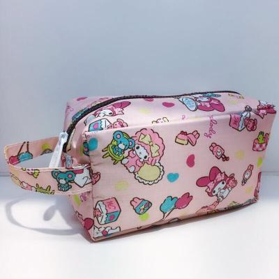 China 2021 Fashion Logo Cosmetic Bag High Quality Custom Cartoon Waterproof Cosmetic Bag for sale